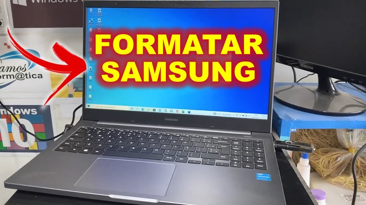 Como formatar o notebook Samsung – Tutorial passo a passo